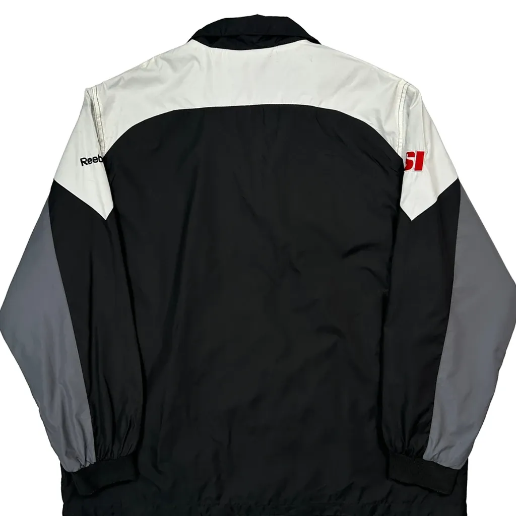 Nfl Team Apparel Reebok Windbreaker - XL Black Polyester - Image 7