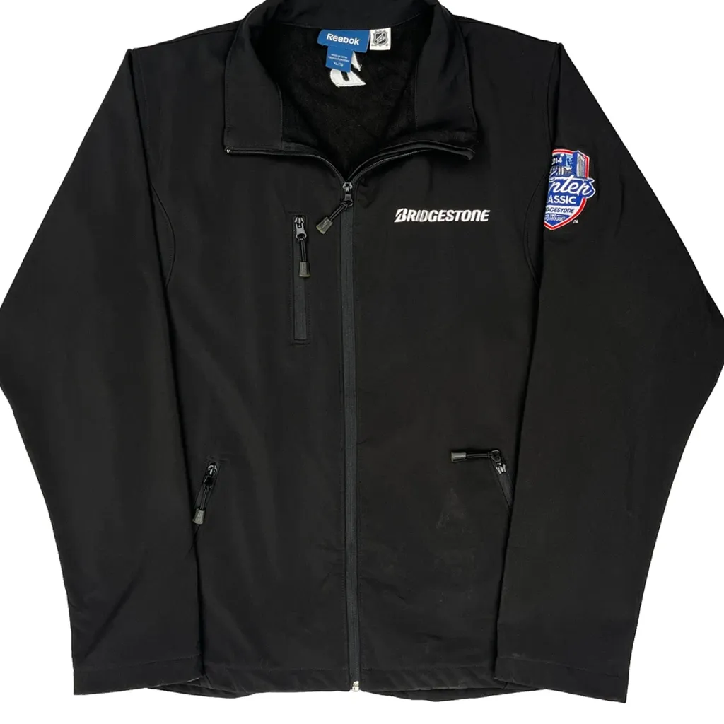 Nhl Winter Classic Reebok Jacket - XL Black Polyester - Image 4
