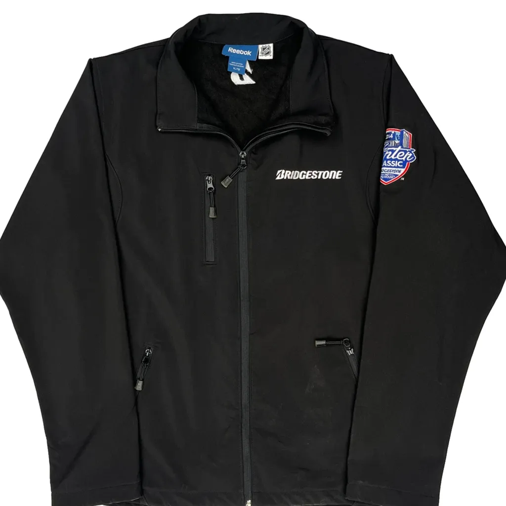Nhl Winter Classic Reebok Jacket - XL Black Polyester - Image 5