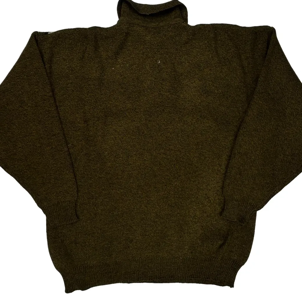 Nihat Sweater - Medium Brown Wool Blend - Image 8