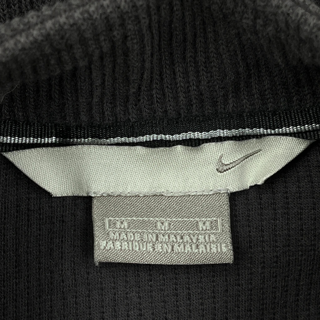 Nike 1/4 Zip - Medium Black Cotton - Image 3