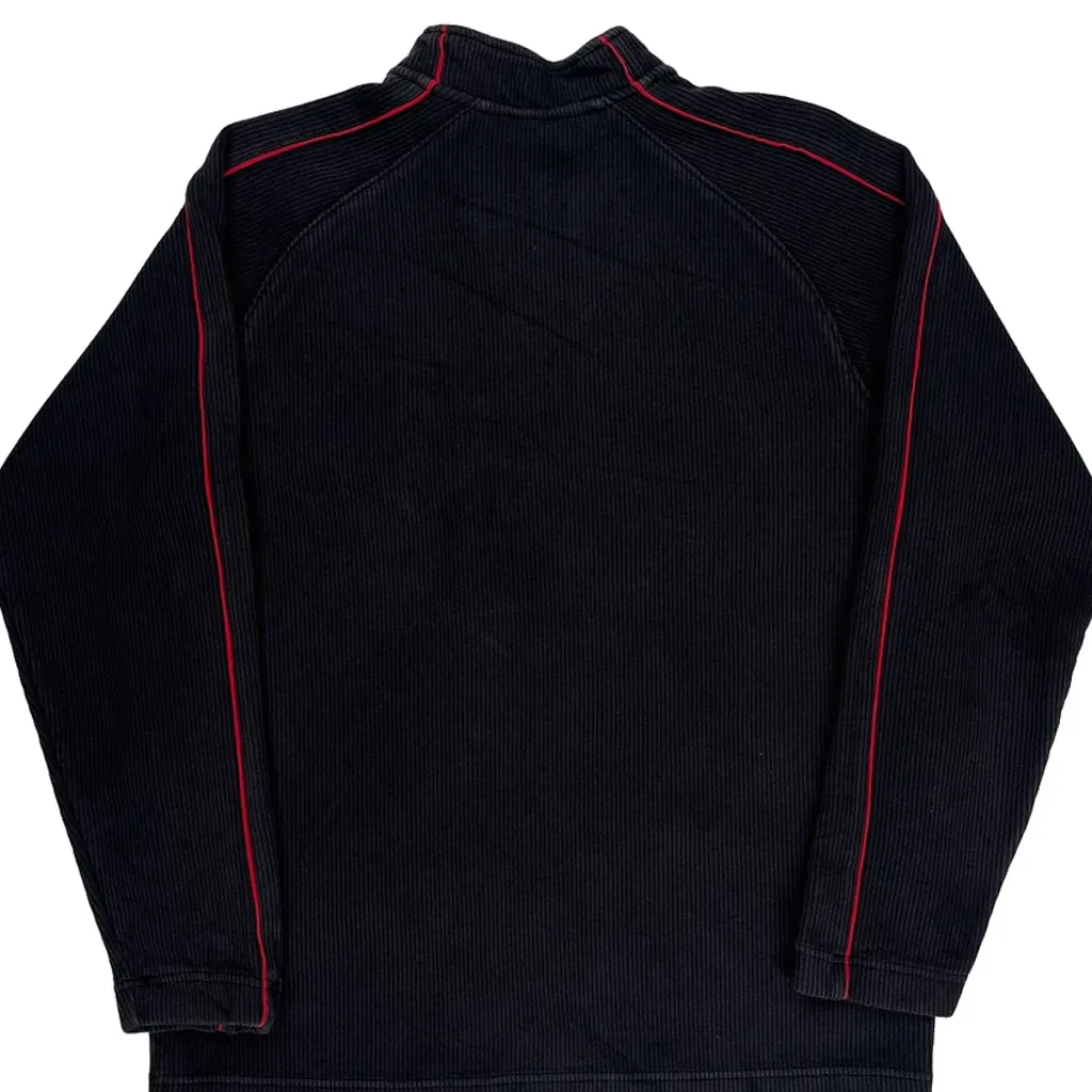 Nike 1/4 Zip - Medium Black Cotton - Image 7