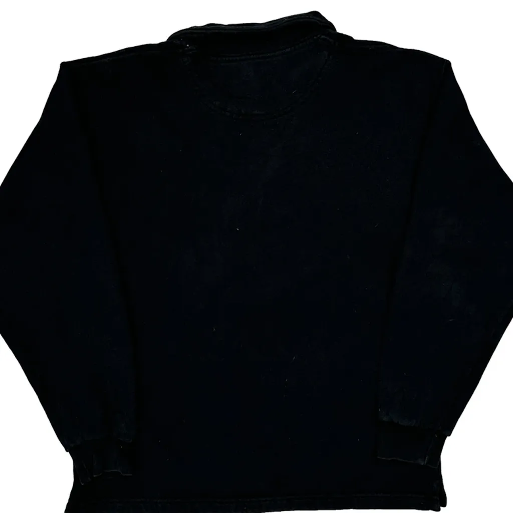 Nike 1/4 Zip - Small Black Cotton - Image 7