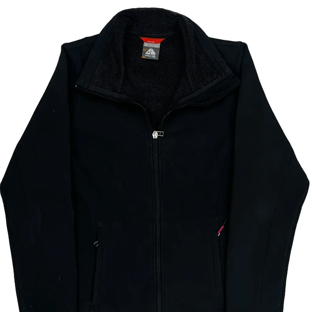 Nike Acg Fleece Jacket - Small Black Polyester - Image 4