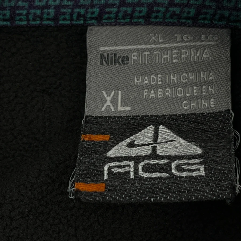 Nike Acg Fleece Jacket - XL Black Polyester - Image 3