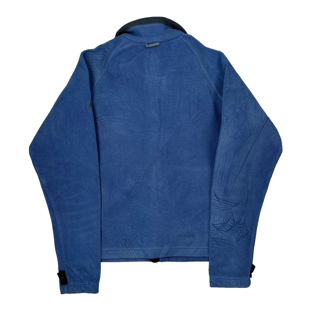 Nike Acg Fleece Jacket - Medium Blue Polyester - Image 2