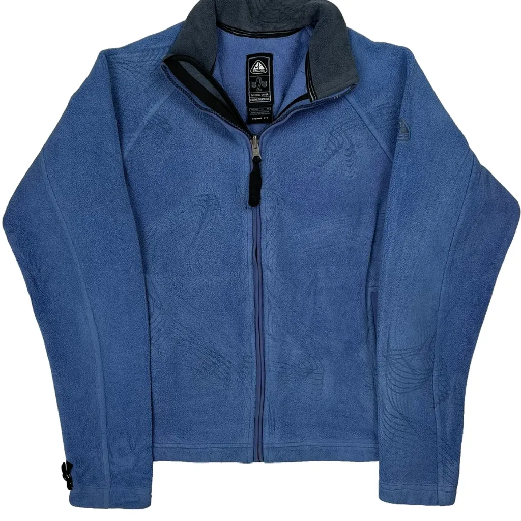 Nike Acg Fleece Jacket - Medium Blue Polyester - Image 5