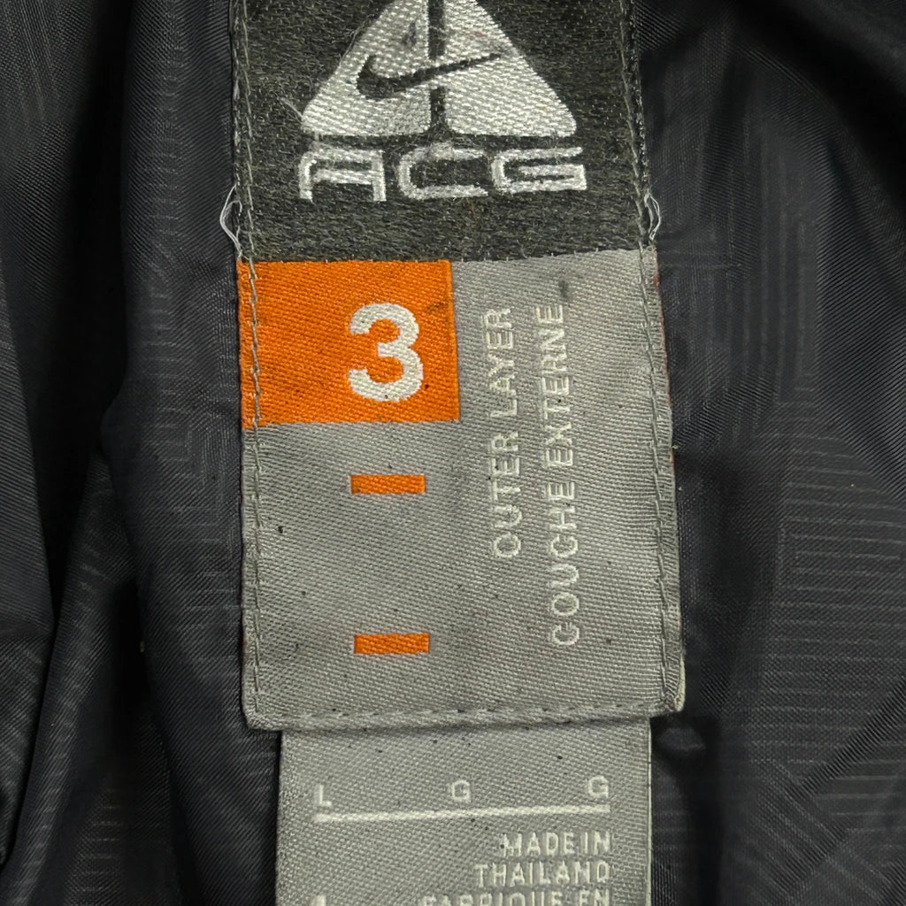 Nike Acg Jacket - Large Black Polyester - Image 3