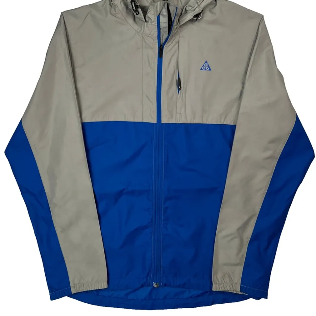 Nike Acg Windbreaker - Small Blue Polyester - Image 4