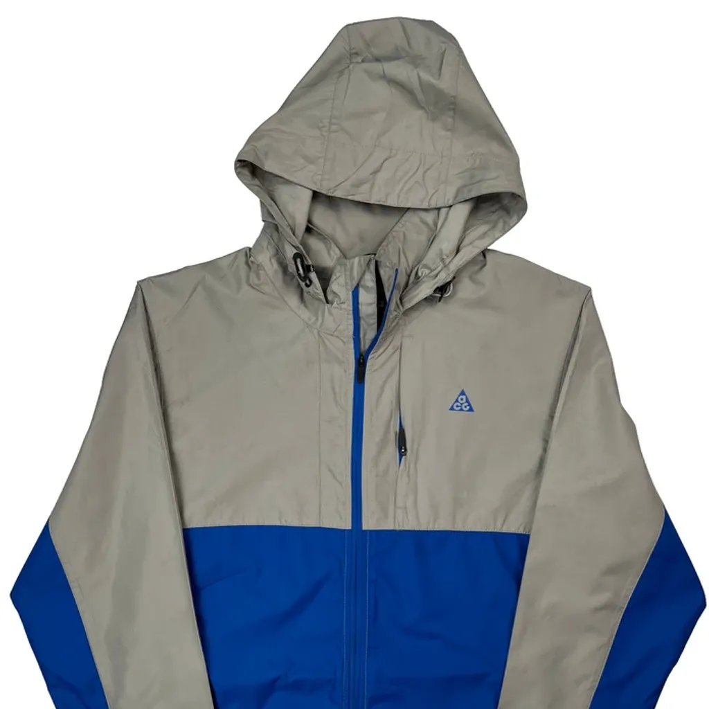 Nike Acg Windbreaker - Small Blue Polyester - Image 5