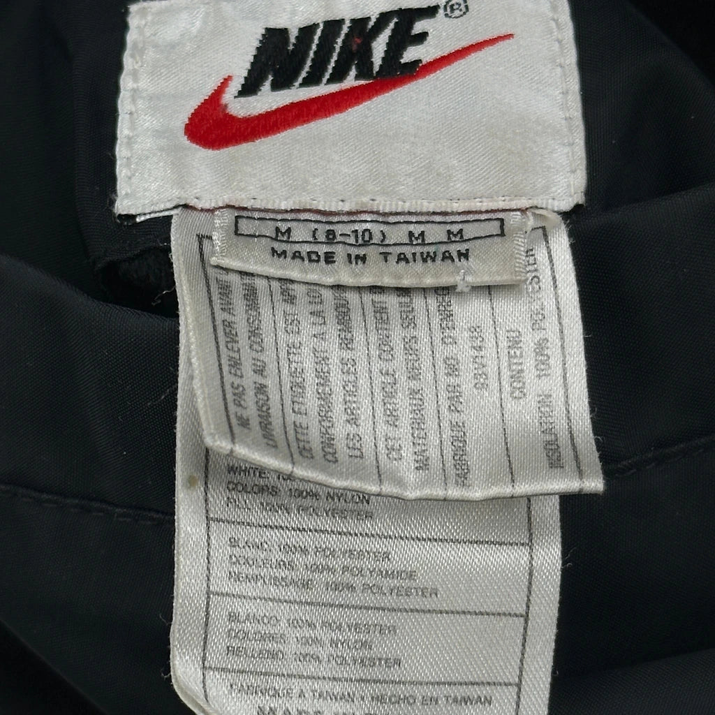 Nike Spellout Bomber Jacket - Medium Black Nylon - Image 3
