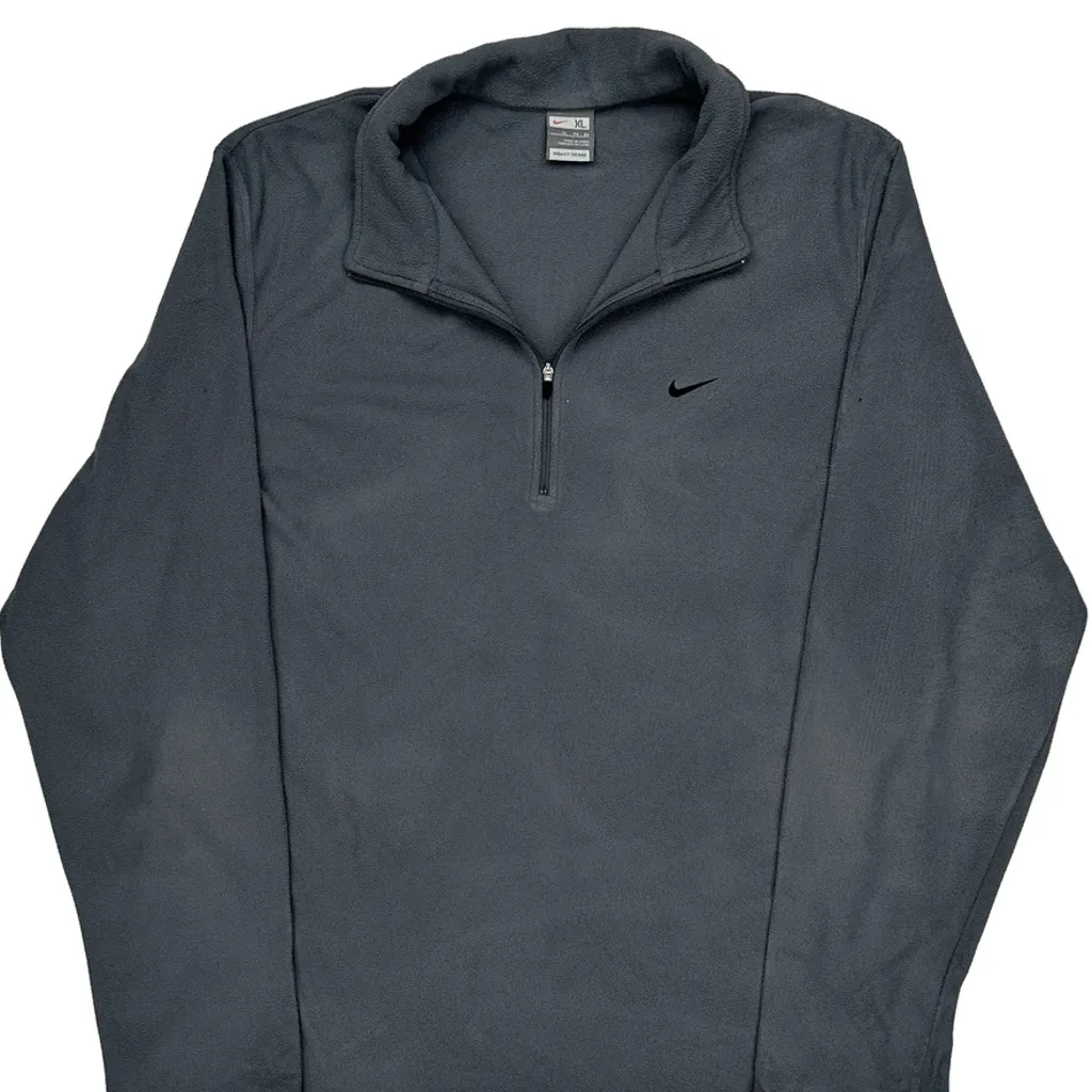 Nike Fit Therma Nike Top - XL Grey Polyester - Image 5