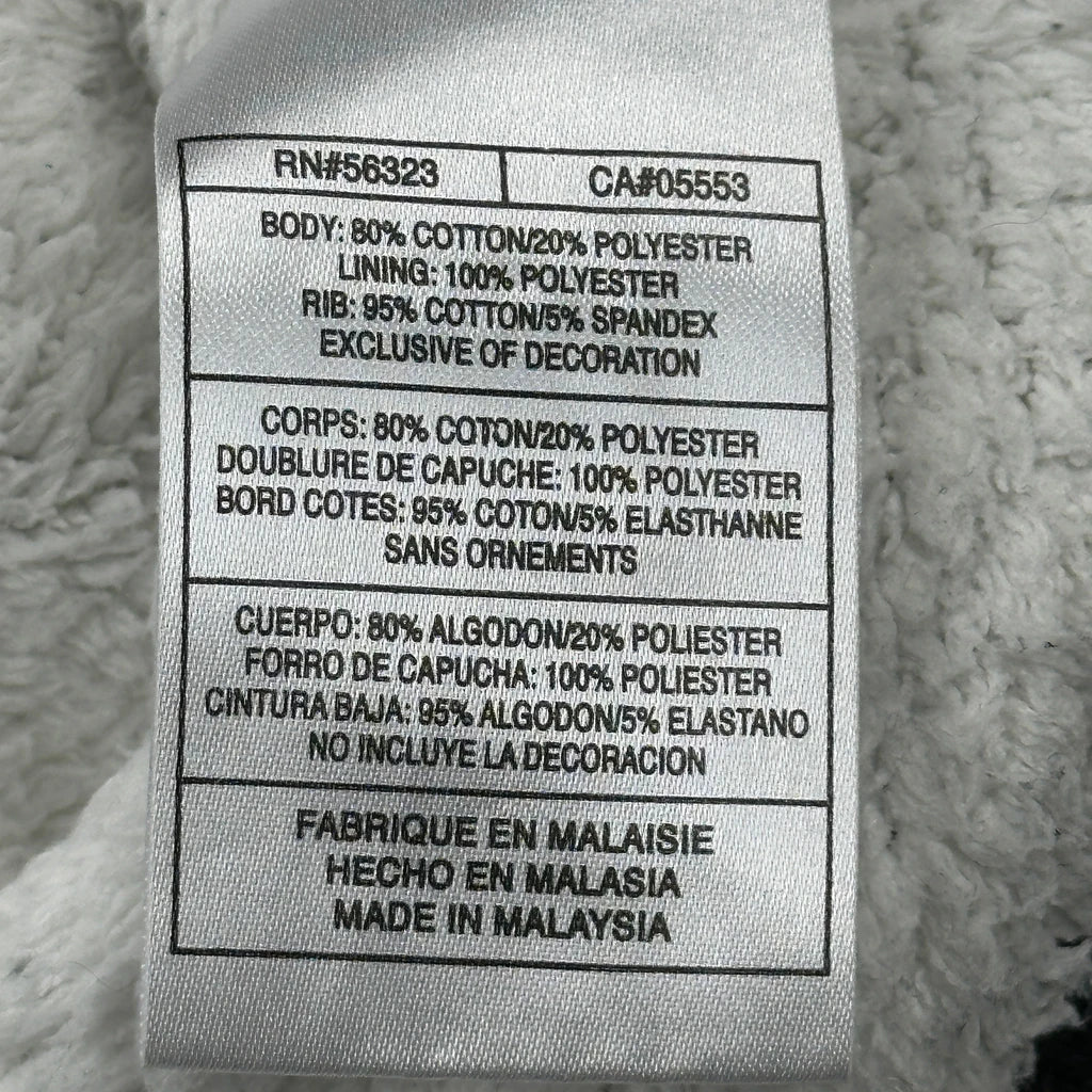 Nike Fleece Gilet - Large Black Cotton Blend - Image 4