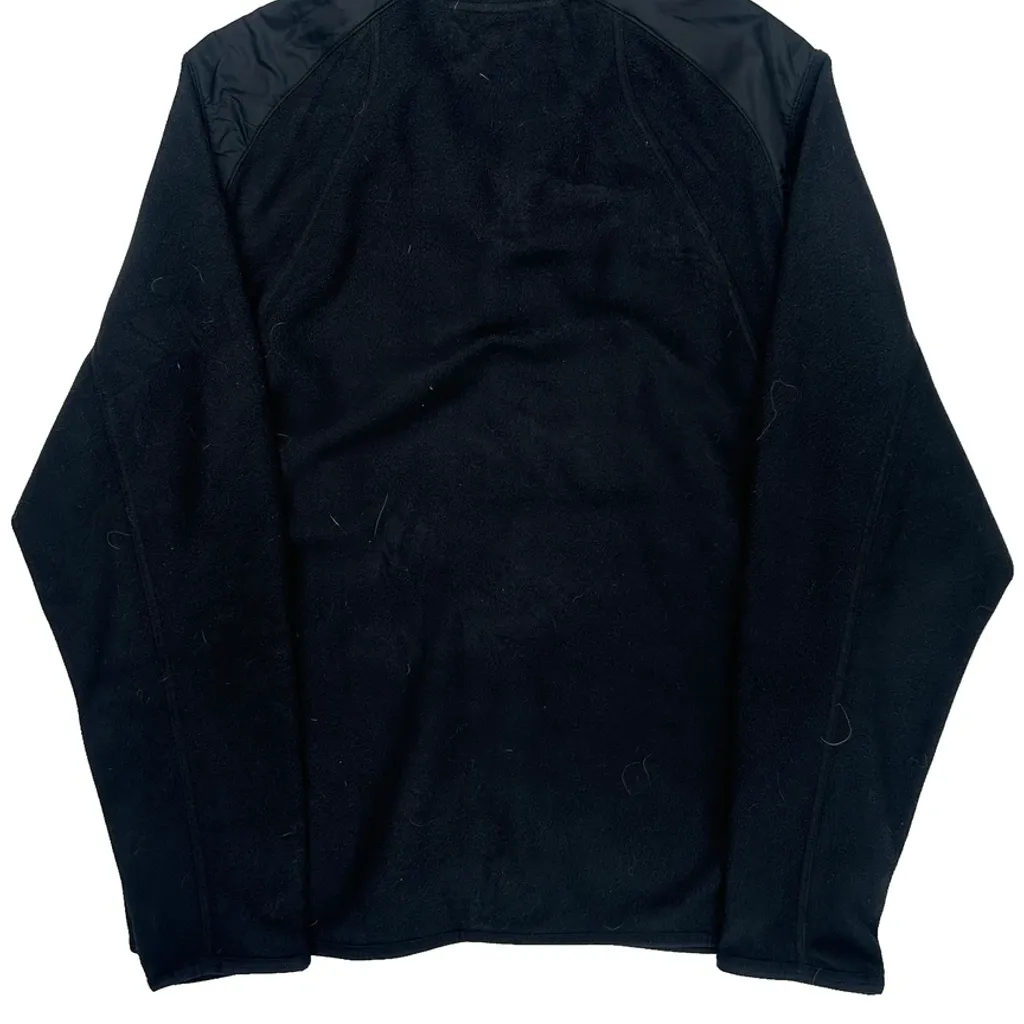 Nike Fleece Jacket - Medium Black Polyester - Image 6