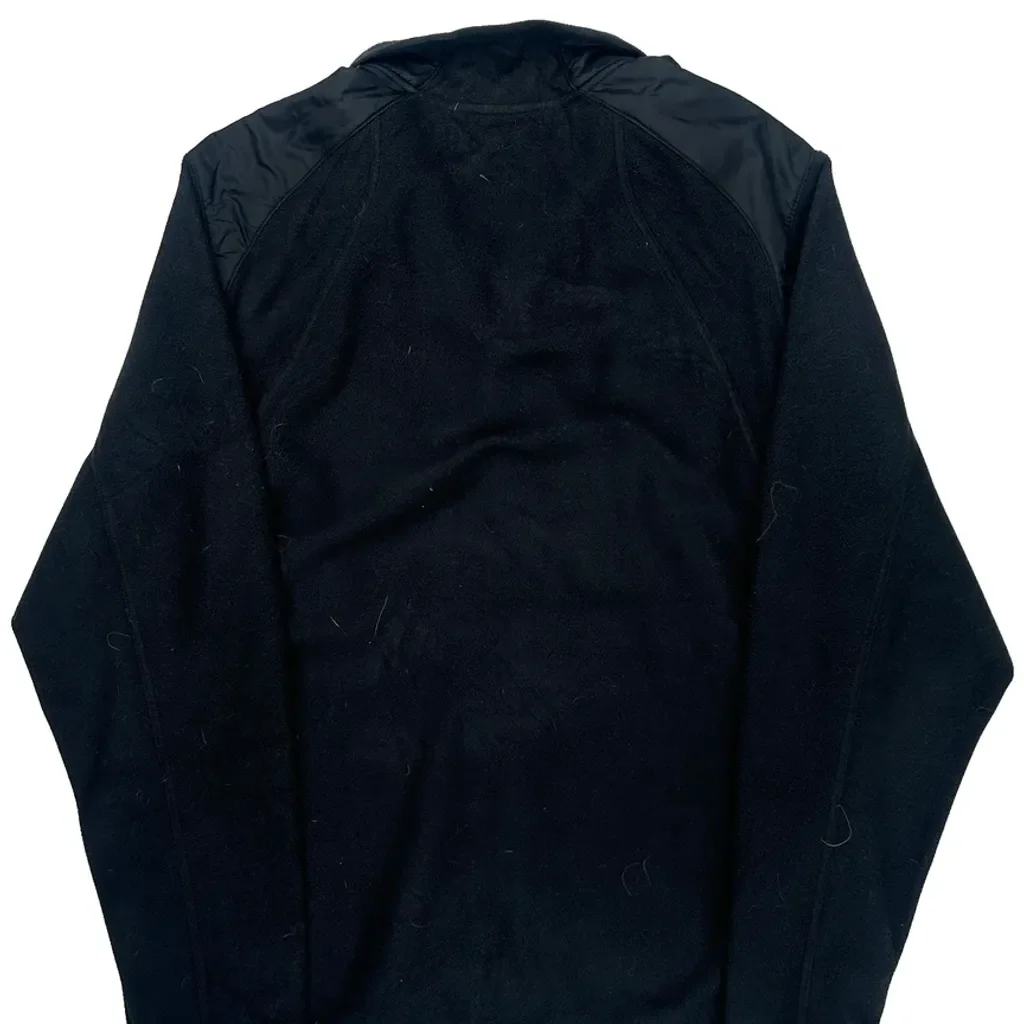 Nike Fleece Jacket - Medium Black Polyester - Image 7