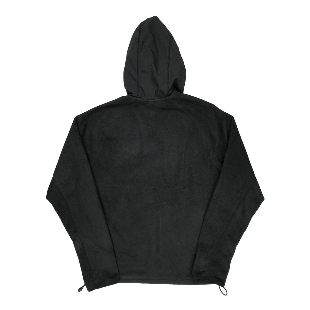 Nike Fleece Jacket - Small Black Polyester - Image 2