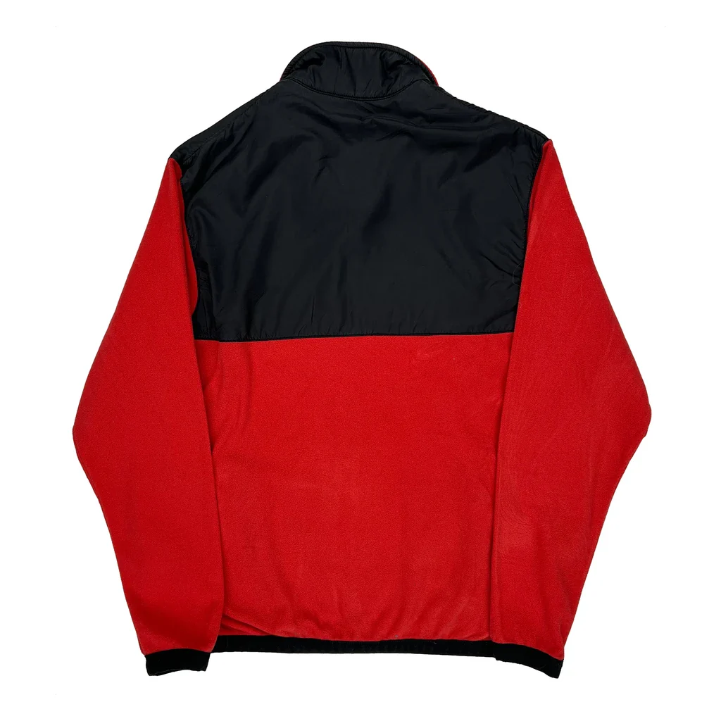 Nike Fleece Jacket - XL Red Polyester - Image 2
