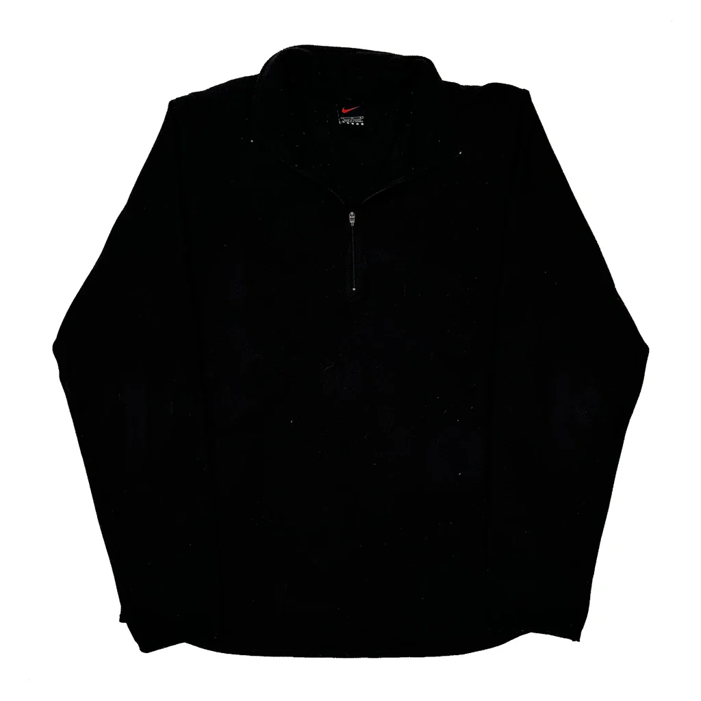 Nike Fleece - Large Black Polyester