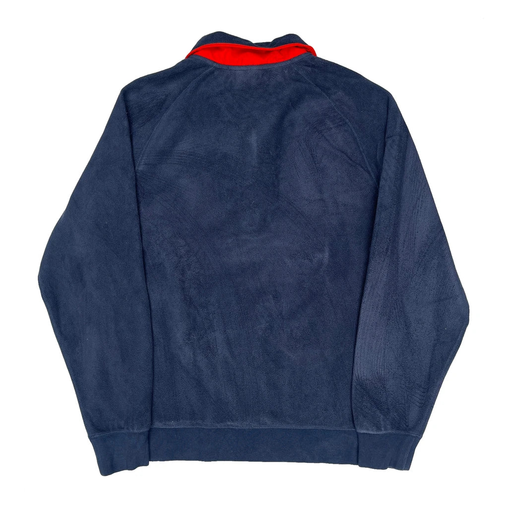 Nike Fleece - Large Navy Polyester - Image 2