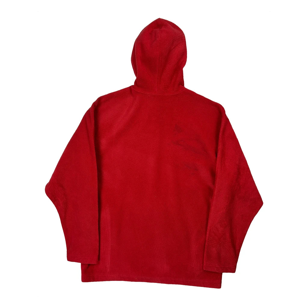 Nike Spellout Fleece - Medium Red Polyester - Image 2