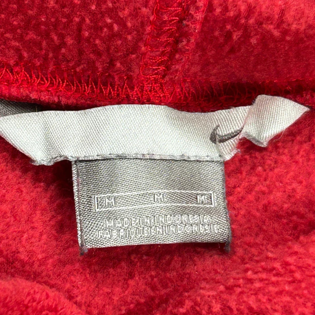 Nike Spellout Fleece - Medium Red Polyester - Image 3