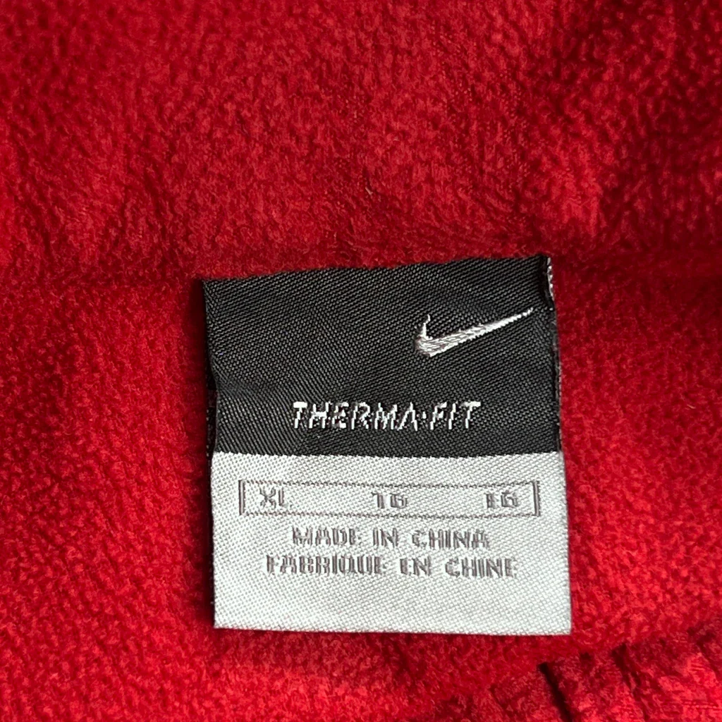 Nike Fleece - XL Red Polyester - Image 3