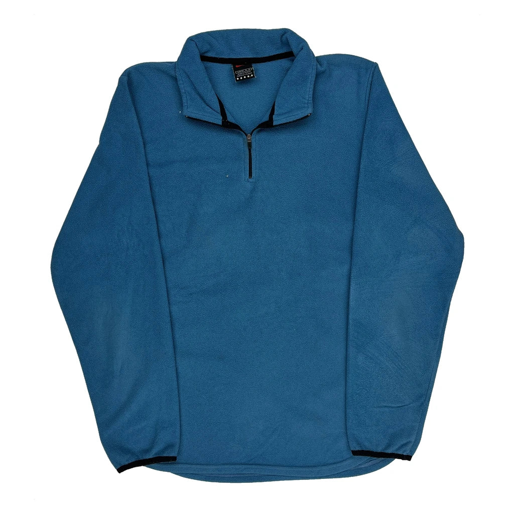 Nike Fleece - Large Blue Polyester