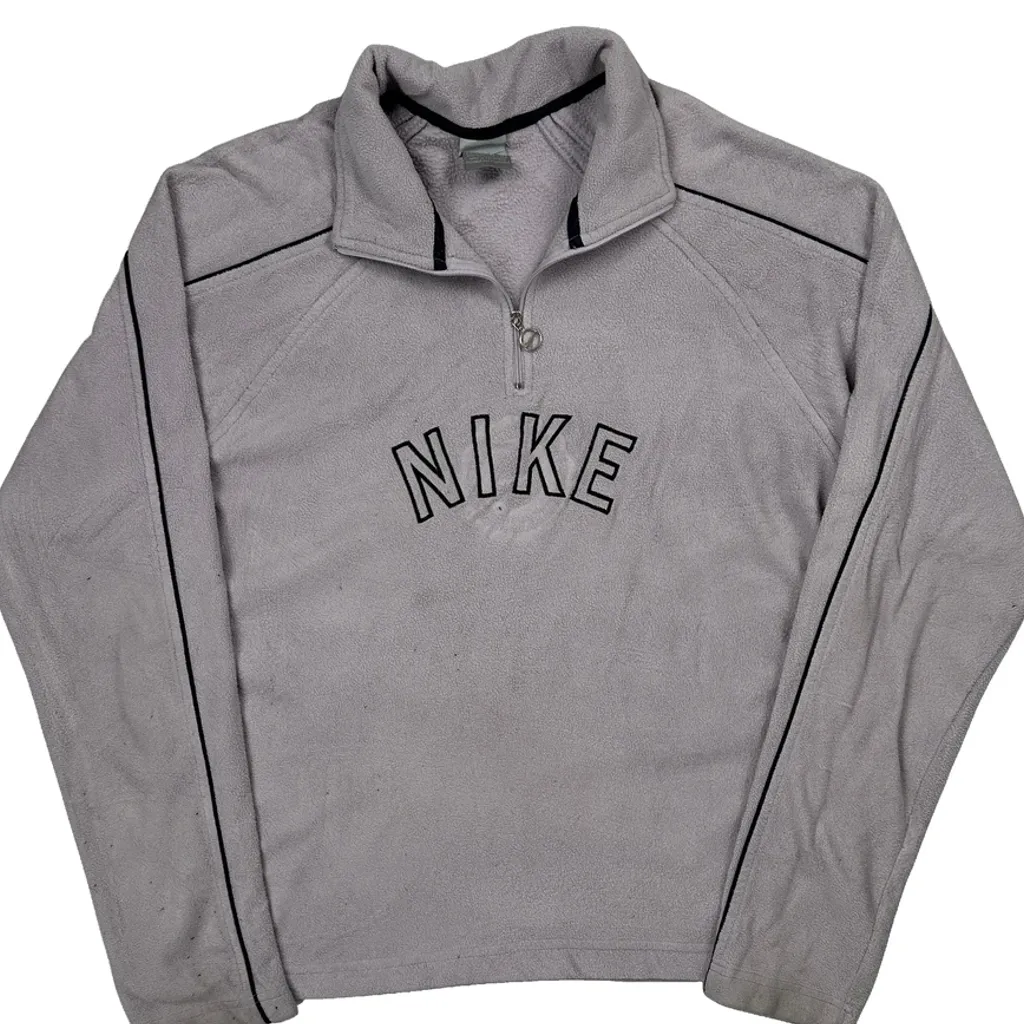 Nike Spellout Fleece - XL Grey Polyester - Image 4