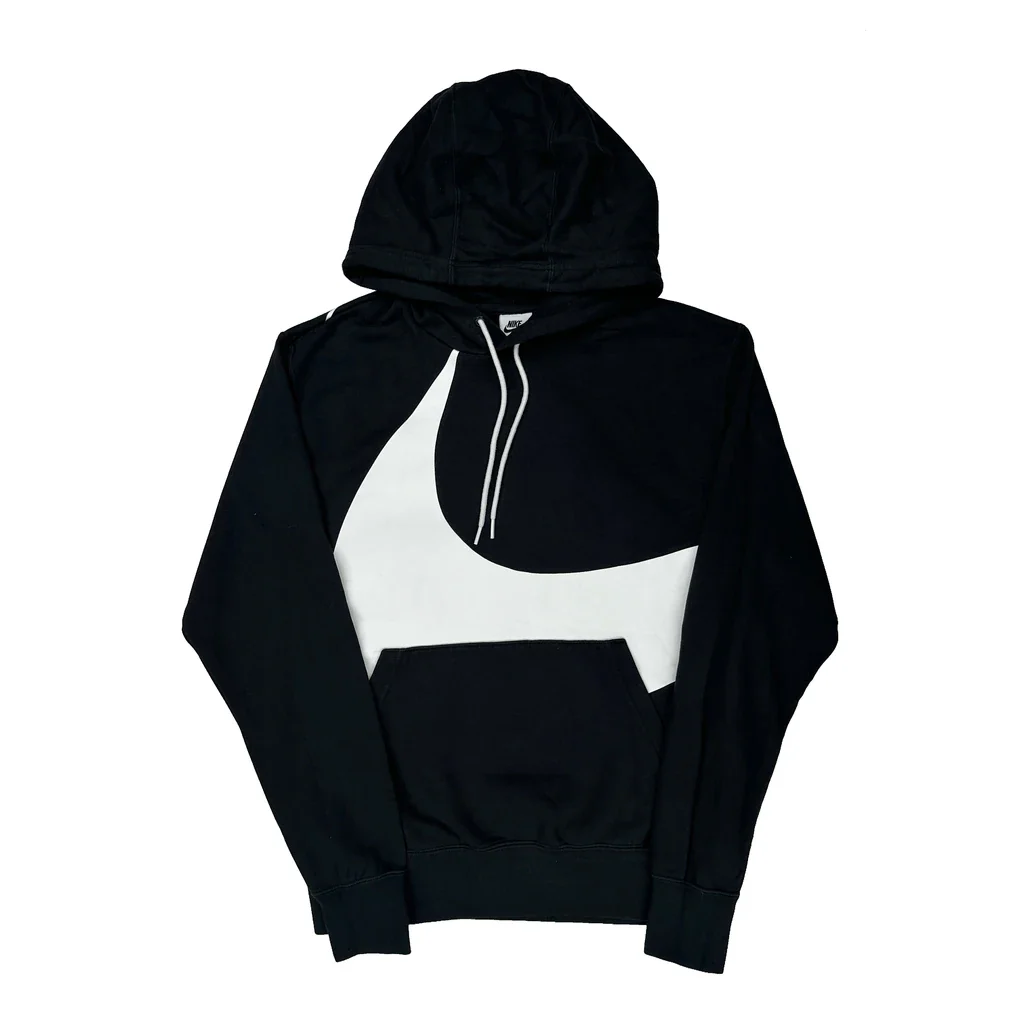Nike Hoodie - Medium Black Cotton