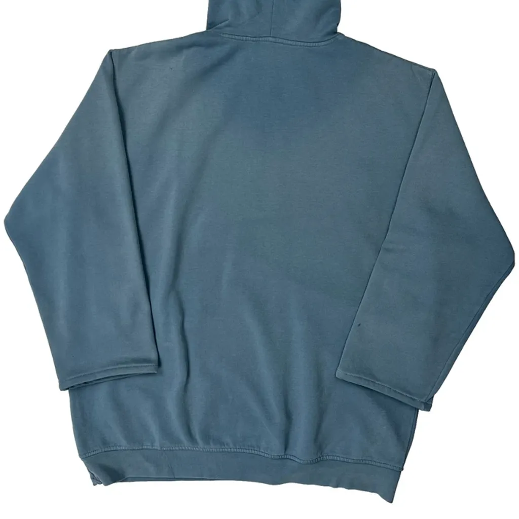 Nike Spellout Hoodie - XL Blue Cotton - Image 6