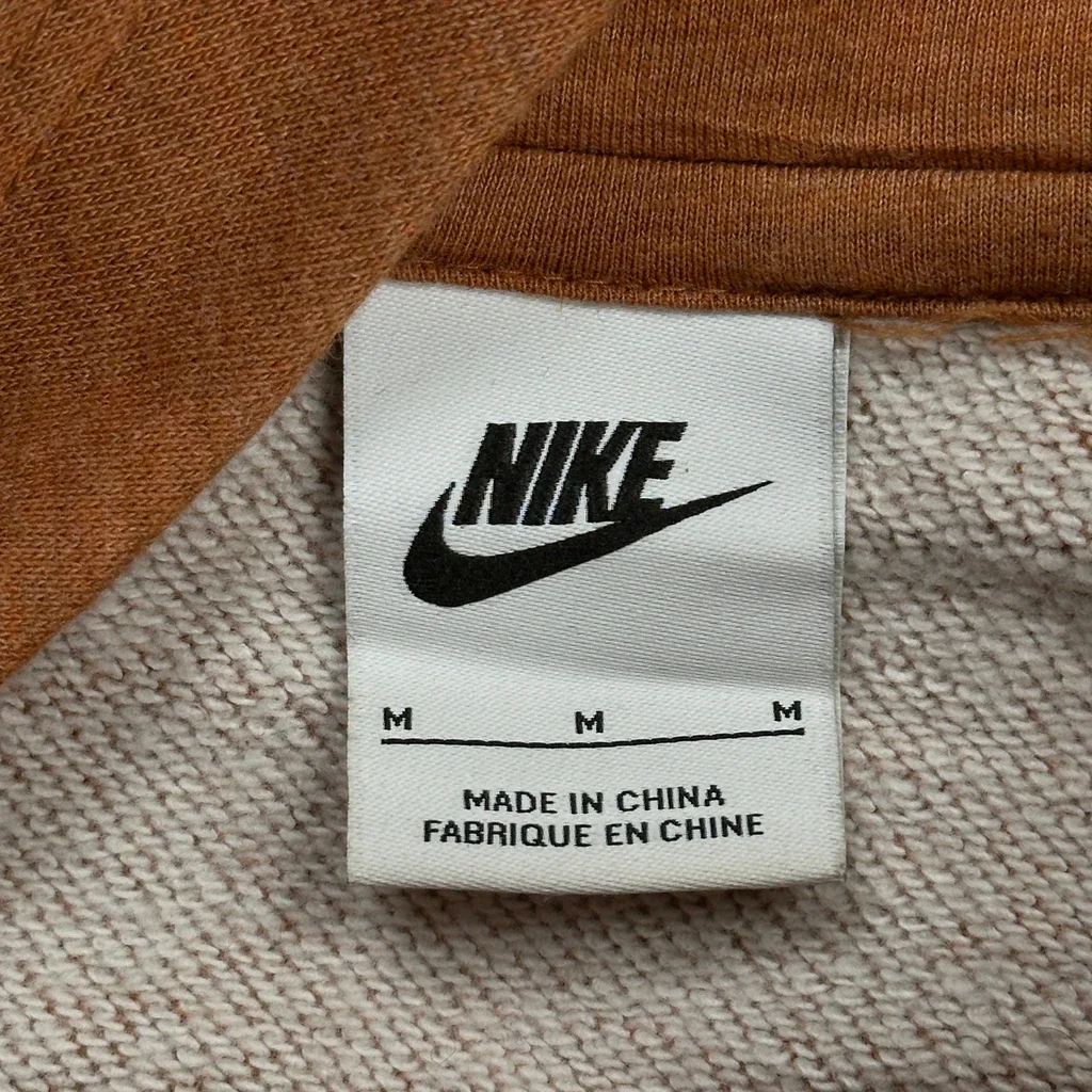 Nike Hoodie - Medium Brown Cotton - Image 3
