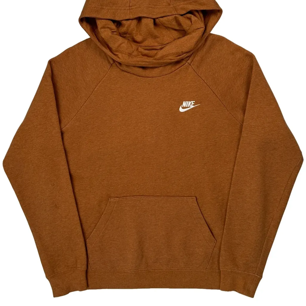 Nike Hoodie - Medium Brown Cotton - Image 4
