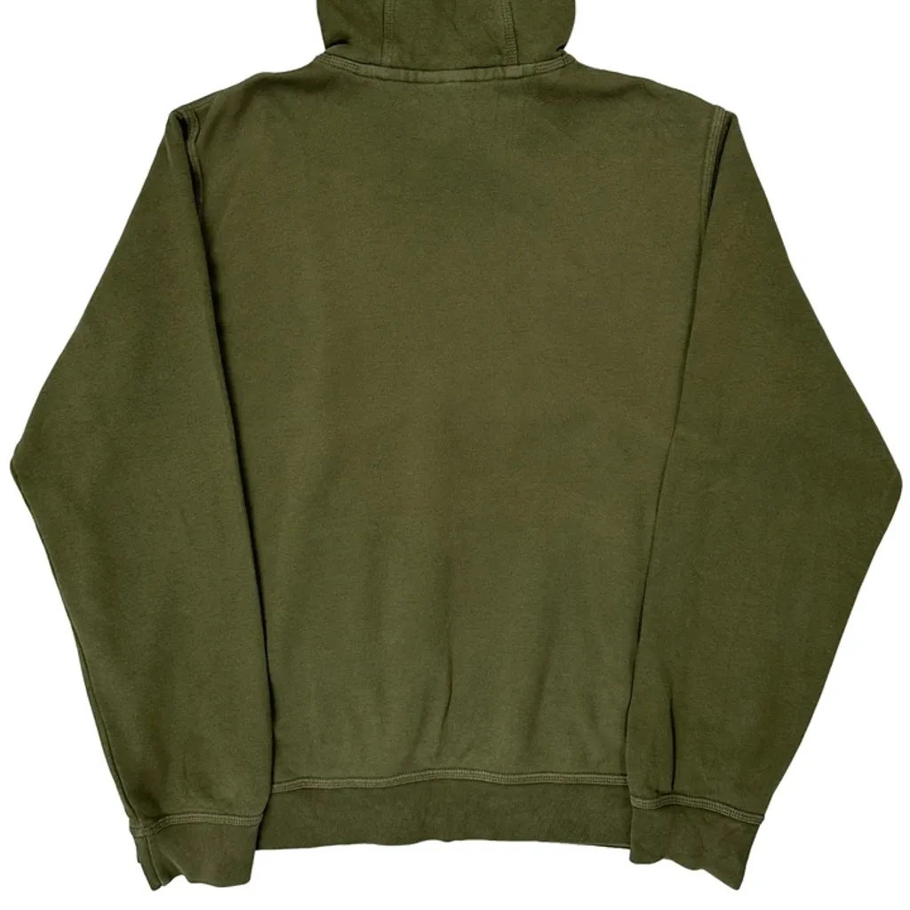 Nike Hoodie - Large Green Cotton - Image 6