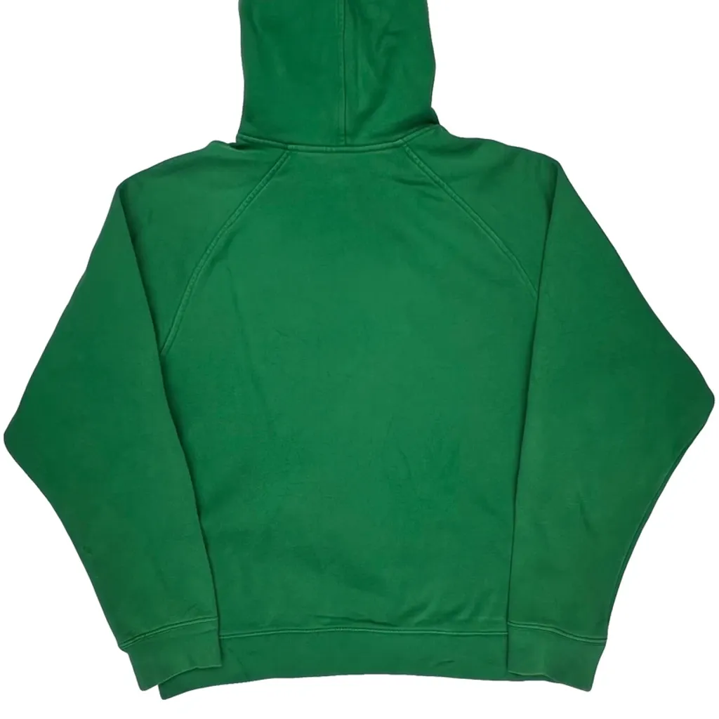 Nike Hoodie - Medium Green Cotton - Image 6