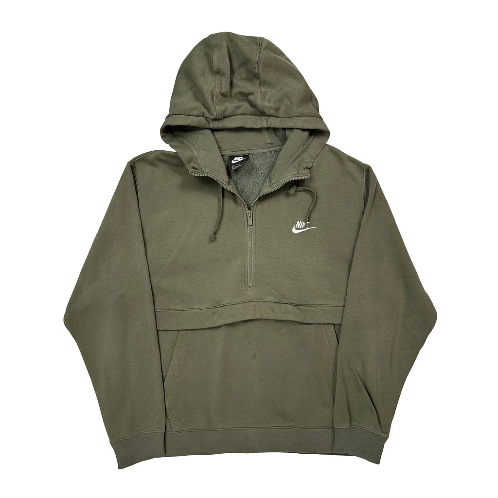 Nike Hoodie - XL Green Cotton