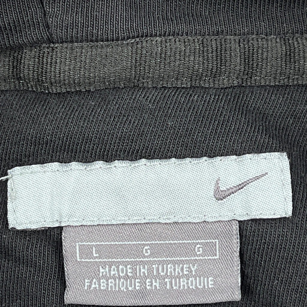 Nike Hoodie - Large Grey Cotton Blend - Image 3