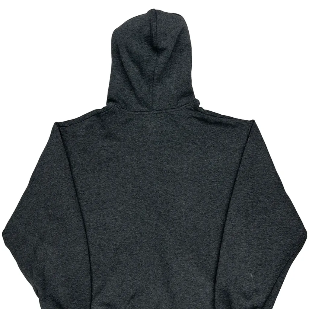 Nike Hoodie - Large Grey Cotton Blend - Image 7