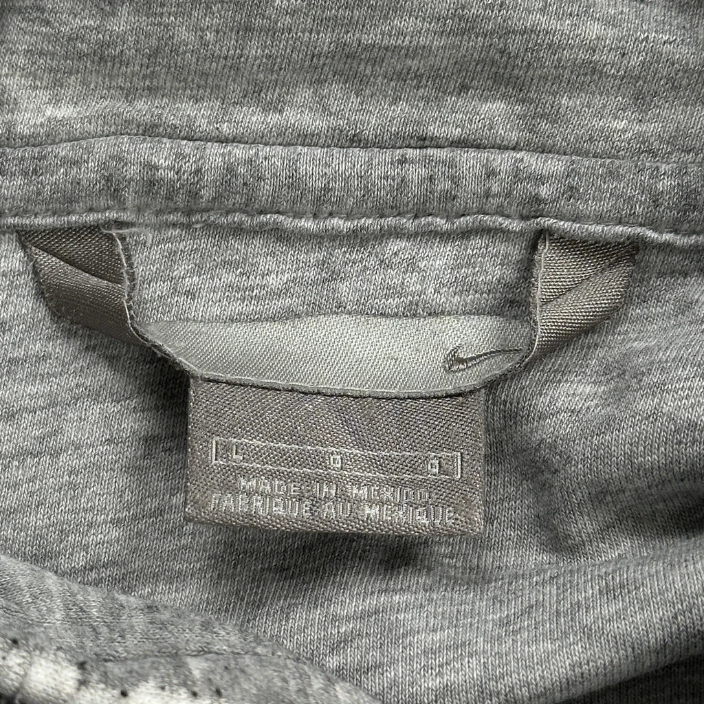 Nike Hoodie - Large Grey Cotton - Image 3