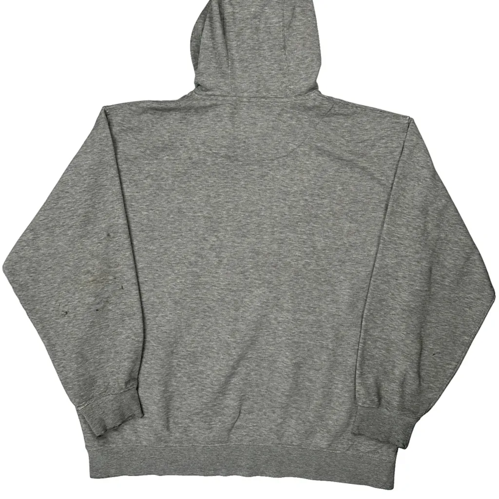 Nike Hoodie - Large Grey Cotton - Image 7