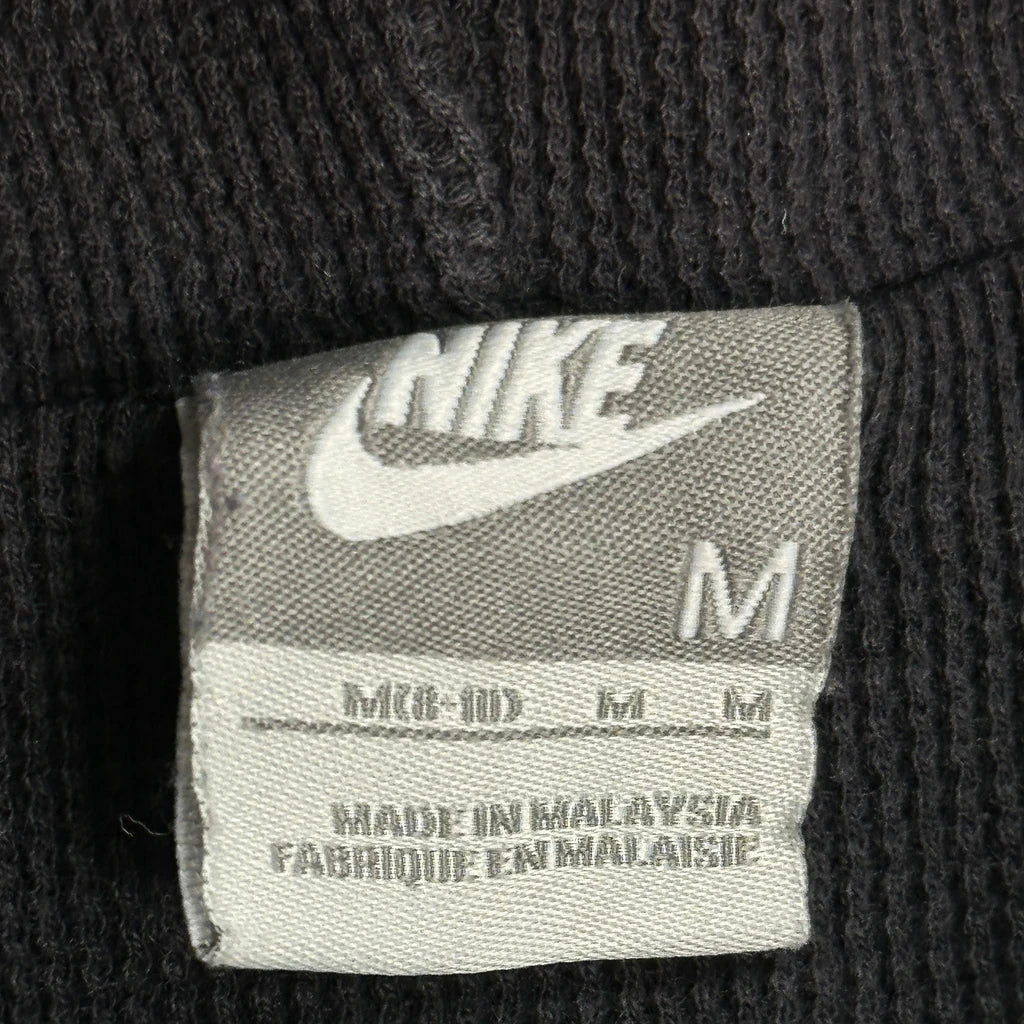 Nike Hoodie - Medium Grey Cotton - Image 3