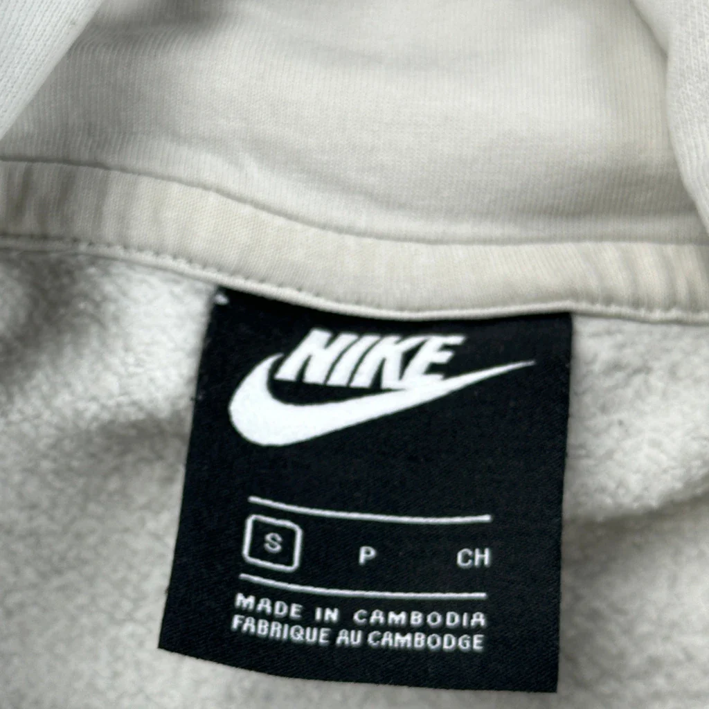 Nike Hoodie - Small Grey Cotton - Image 3