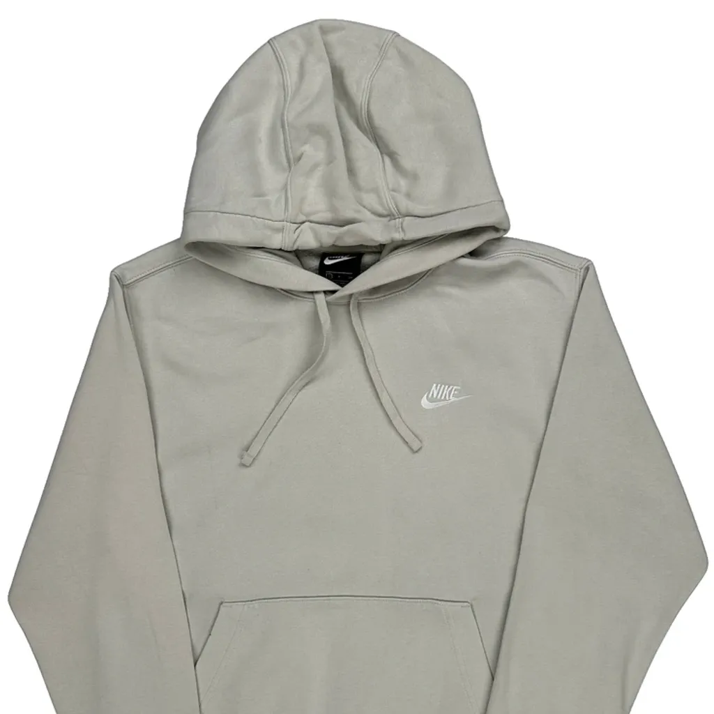 Nike Hoodie - Small Grey Cotton - Image 4