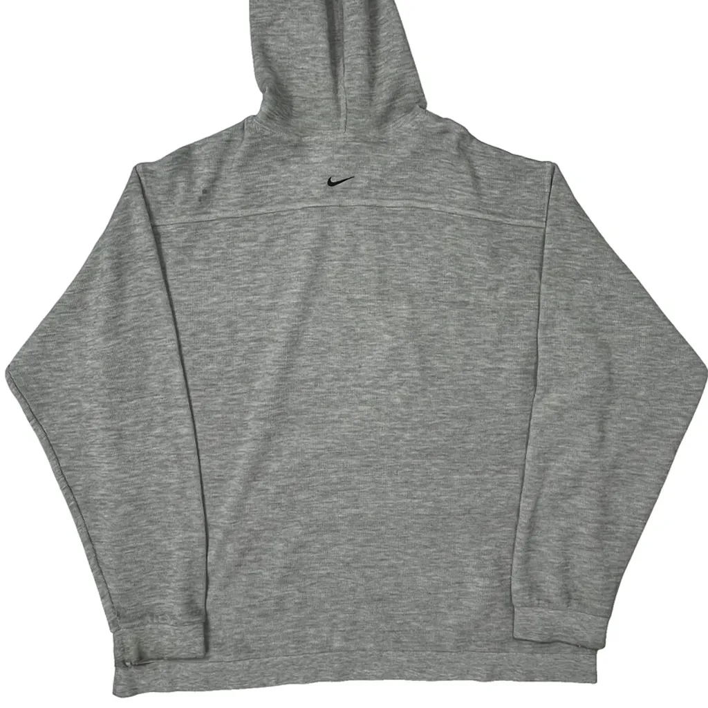 Nike Hoodie - XL Grey Cotton - Image 6