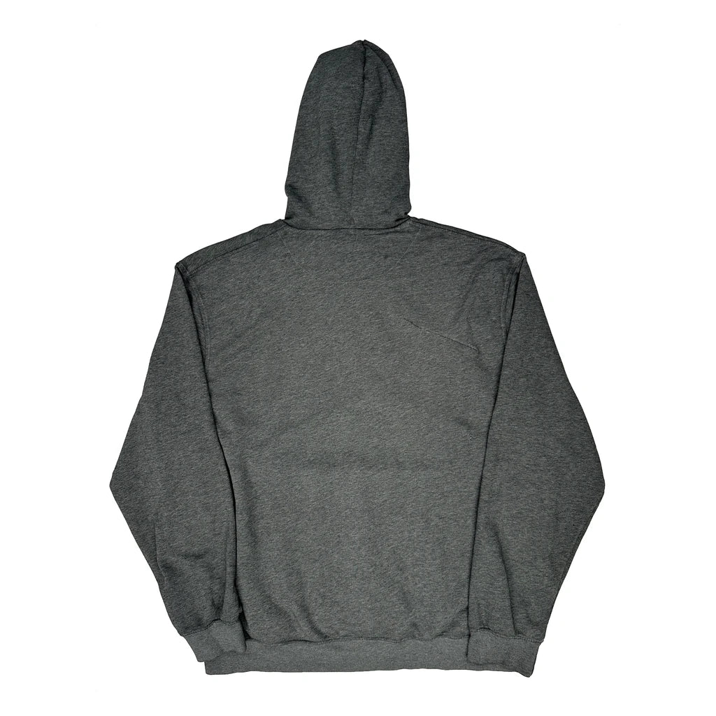 Nike Hoodie - XL Grey Cotton - Image 2