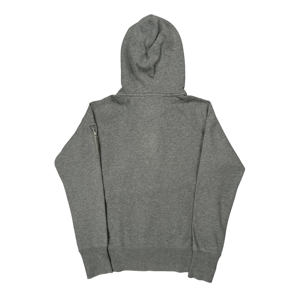 Nike Hoodie - XL Grey Cotton - Image 2
