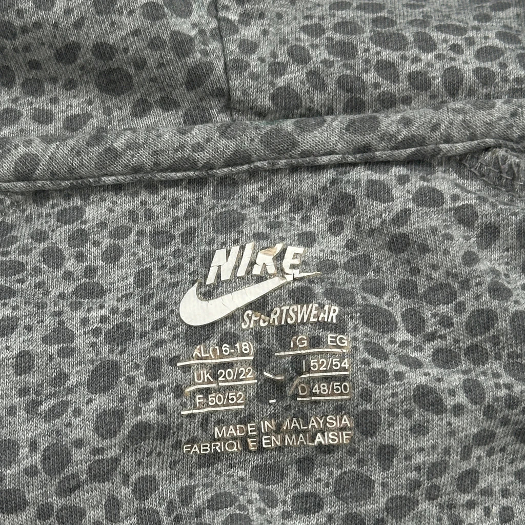 Nike Hoodie - XL Grey Cotton - Image 3