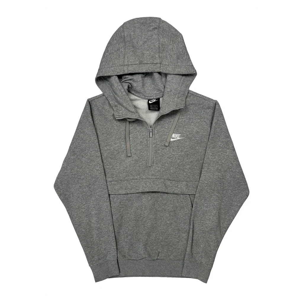 Nike Hoodie - XS Grey Cotton