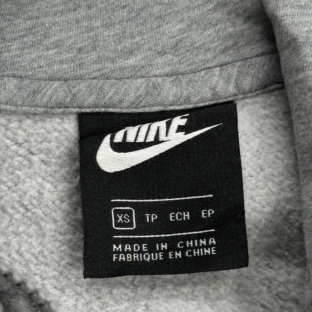 Nike Hoodie - XS Grey Cotton - Image 3