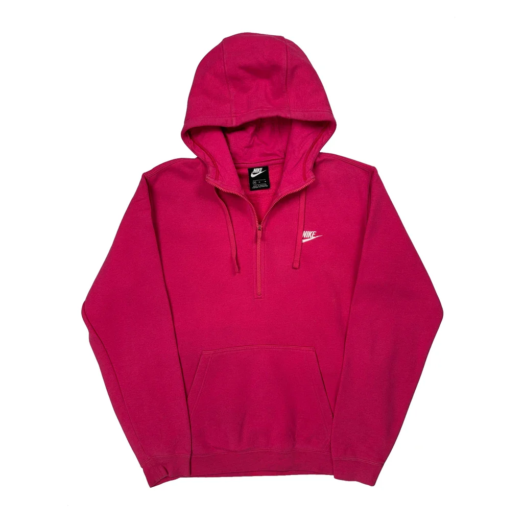 Nike Hoodie - Medium Pink Cotton