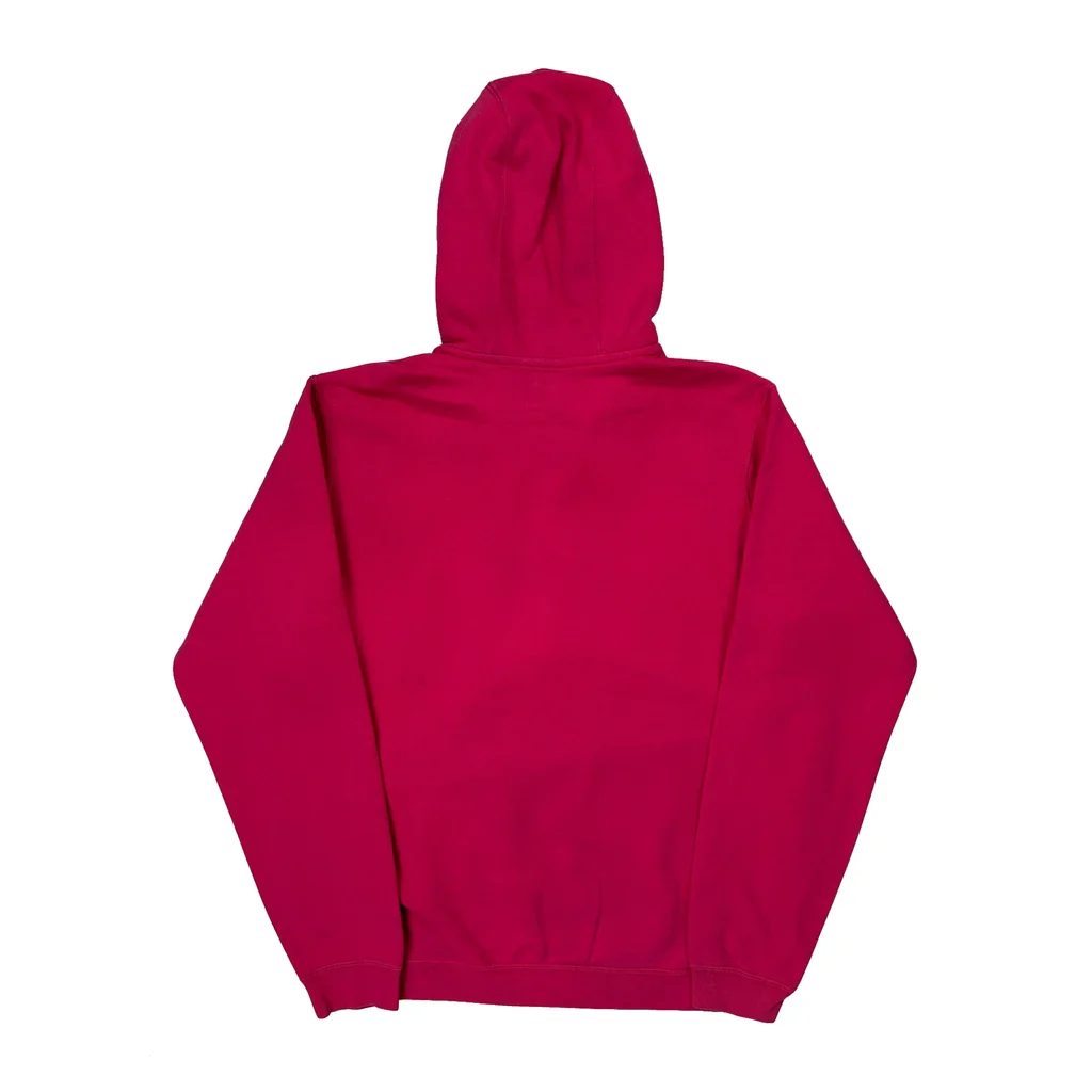 Nike Hoodie - Medium Pink Cotton - Image 2